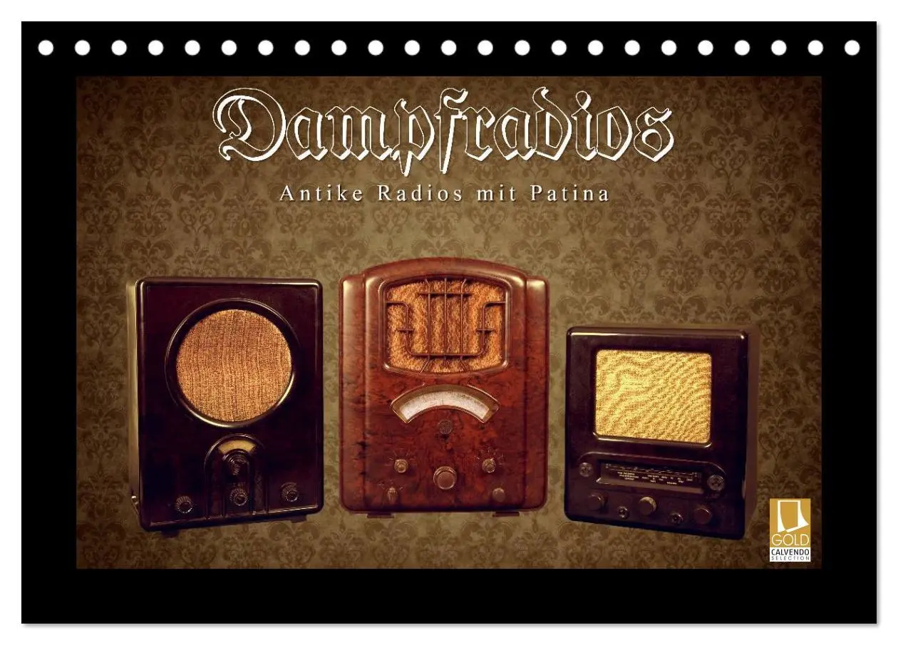 Cover: 9783516165135 | Dampfradios - Antike Radios mit Patina (Tischkalender 2026 DIN A5...