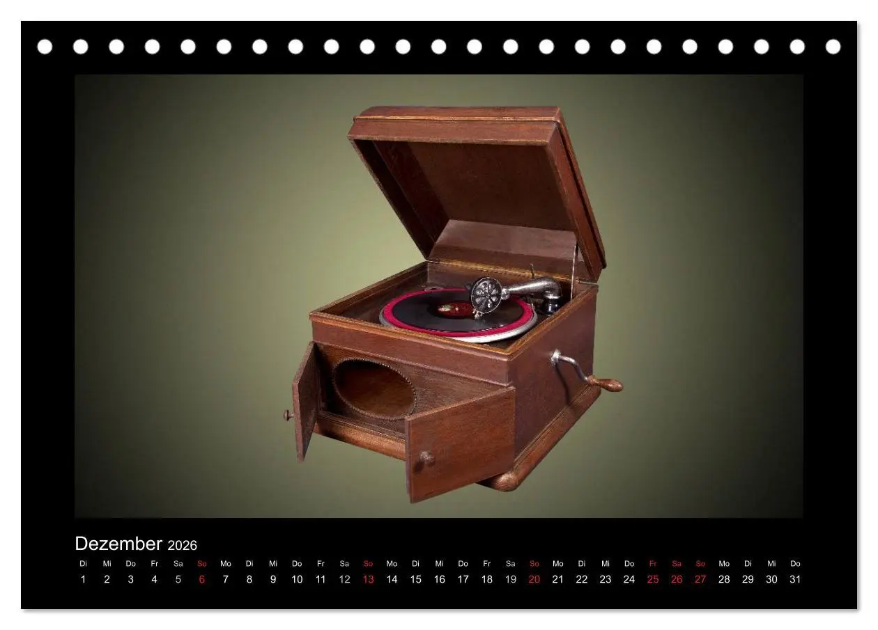 Bild: 9783516165135 | Dampfradios - Antike Radios mit Patina (Tischkalender 2026 DIN A5...
