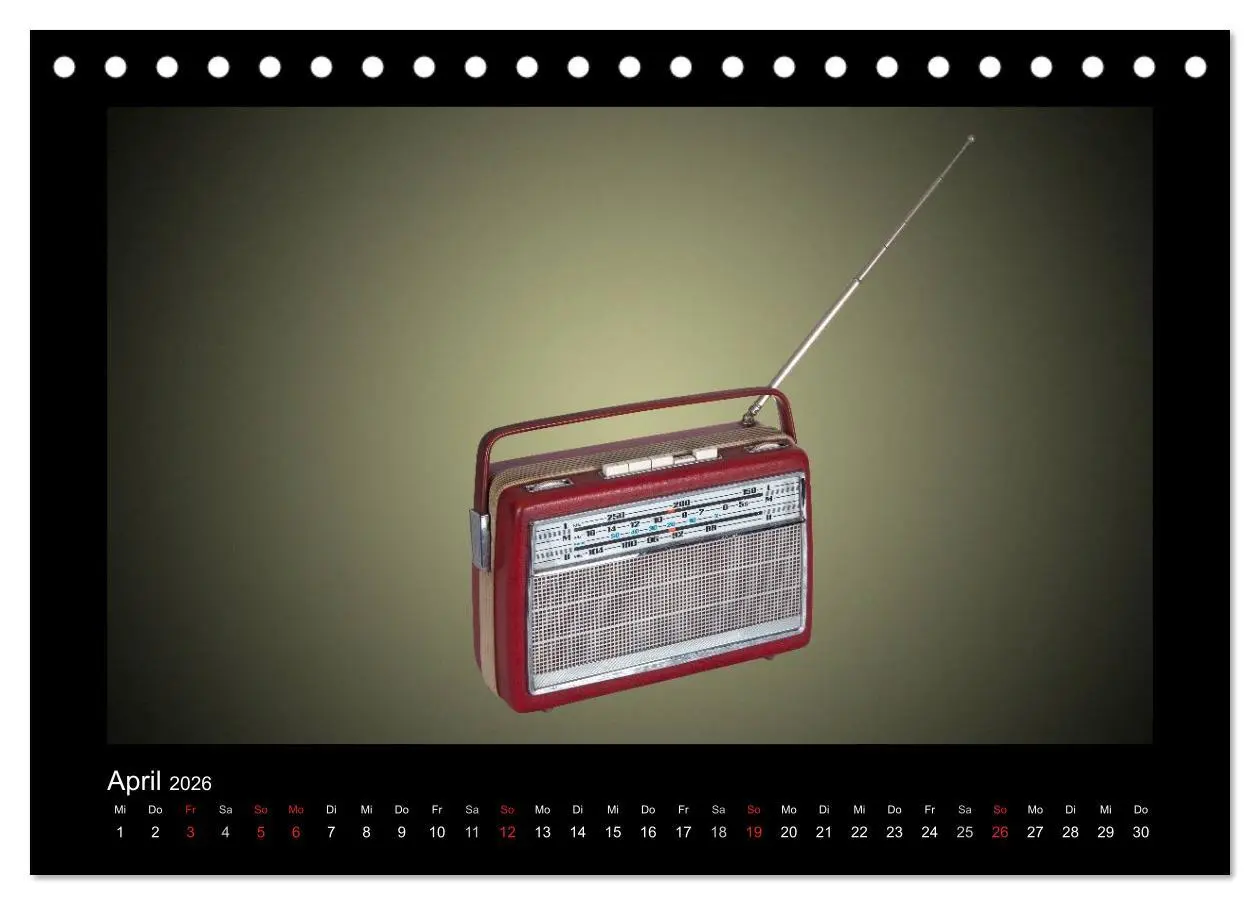 Bild: 9783516165135 | Dampfradios - Antike Radios mit Patina (Tischkalender 2026 DIN A5...
