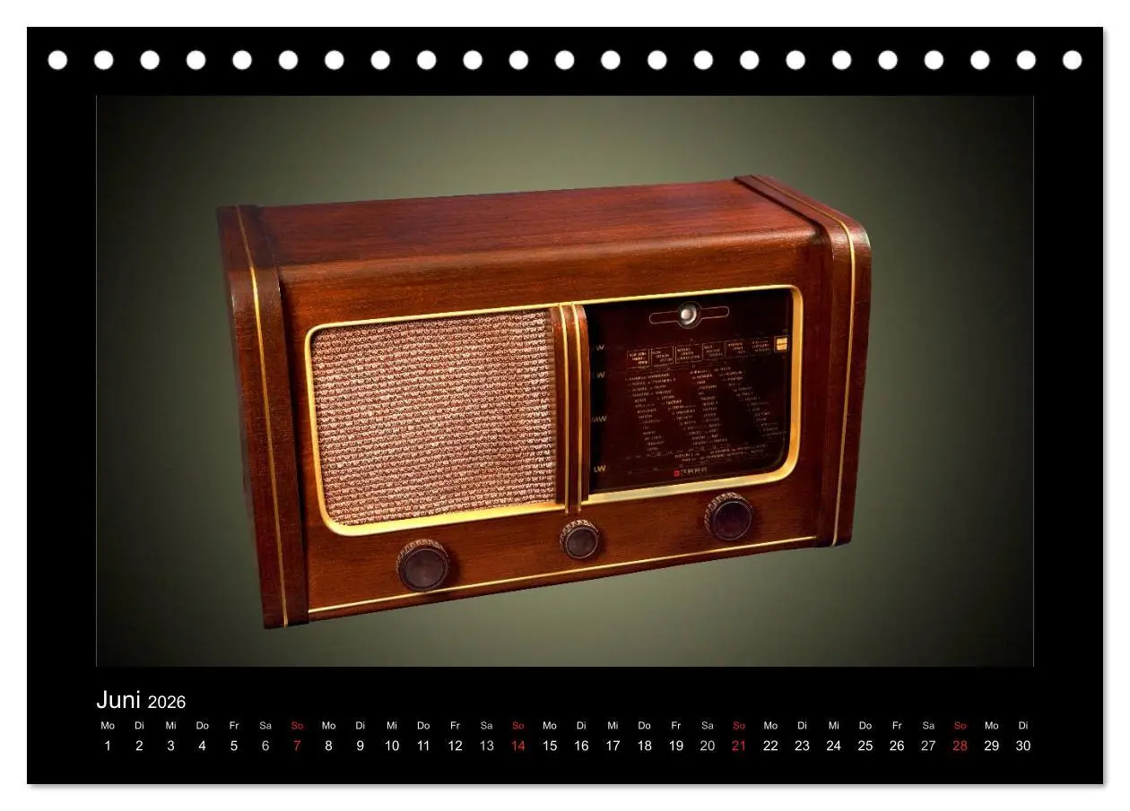Bild: 9783516165135 | Dampfradios - Antike Radios mit Patina (Tischkalender 2026 DIN A5...