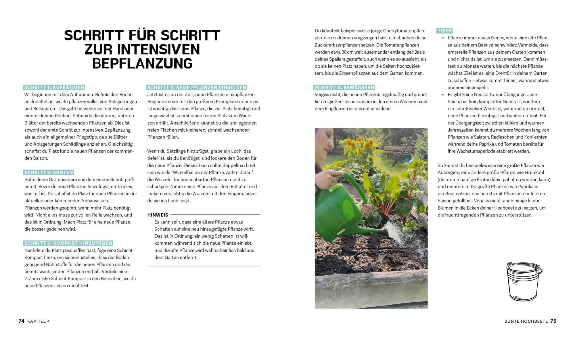Bild: 9783745925135 | Bunte Beete - Einfach gärtnern mit intensiver Bepflanzung in...
