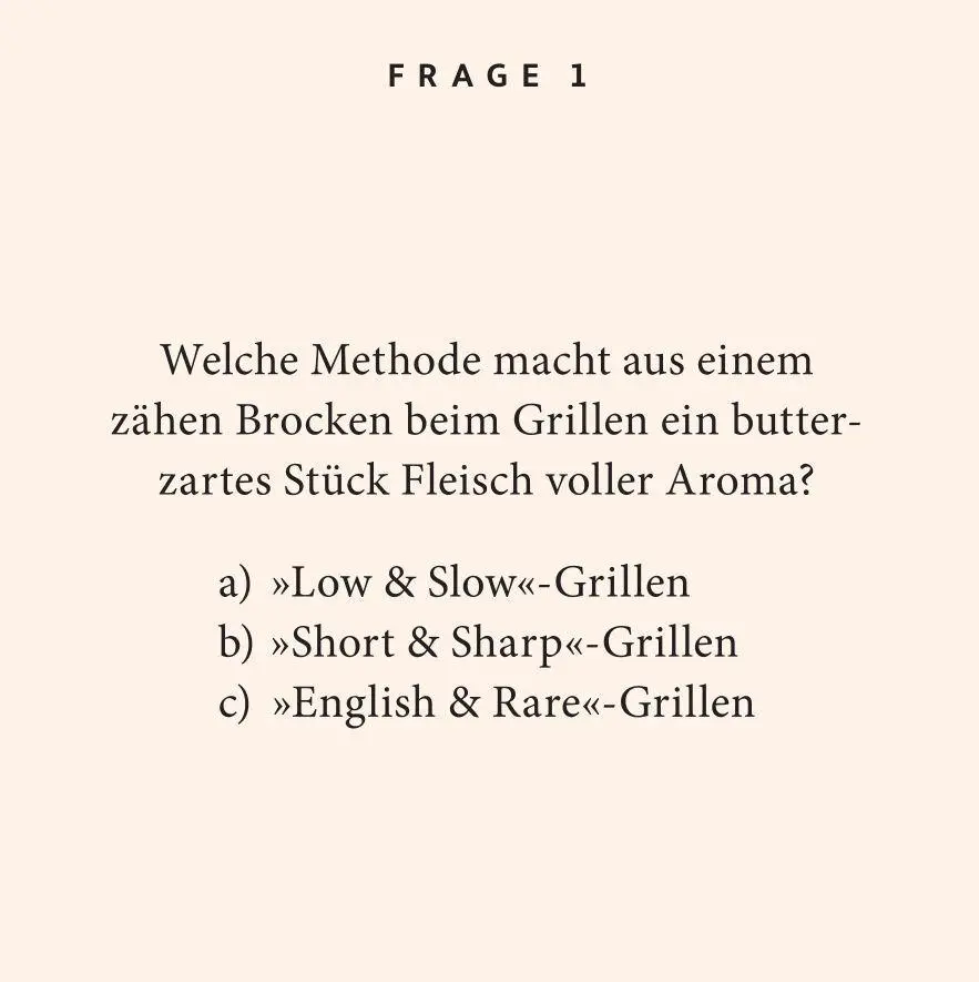 Bild: 9783899785135 | Barbecue-Quiz | Johannes Quirin | Taschenbuch | Quiz im Quadrat | 2026