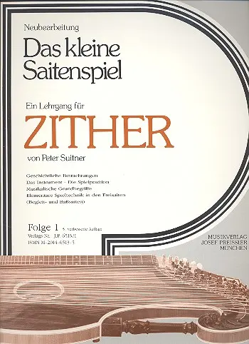 Cover: 9790201465135 | Das kleine Saitenspiel, Folge 1 | Peter Suitner | Buch