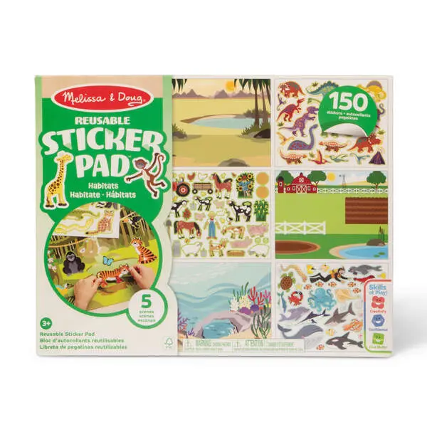 Cover: 681147005235 | MAC Wiederverwendbares Stickerbuch Leben | Karton | 52350 | Deutsch