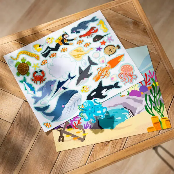 Bild: 681147005235 | MAC Wiederverwendbares Stickerbuch Leben | Karton | 52350 | Deutsch