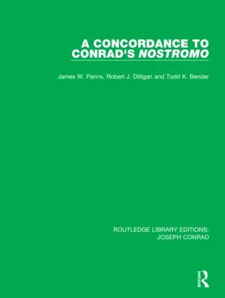 Cover: 9780367895235 | Concordance to Conrad's Nostromo | James W. Parins (u. a.) | Englisch