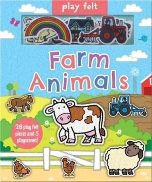 Cover: 9781787005235 | Play Felt Farm Animals - Activity Book | Erin Ranson | Buch | Englisch
