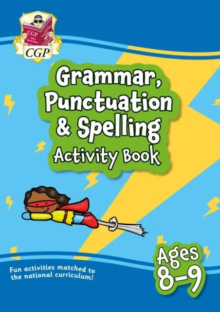 Cover: 9781789085235 | Grammar, Punctuation &amp; Spelling Activity Book for Ages 8-9 (Year 4)