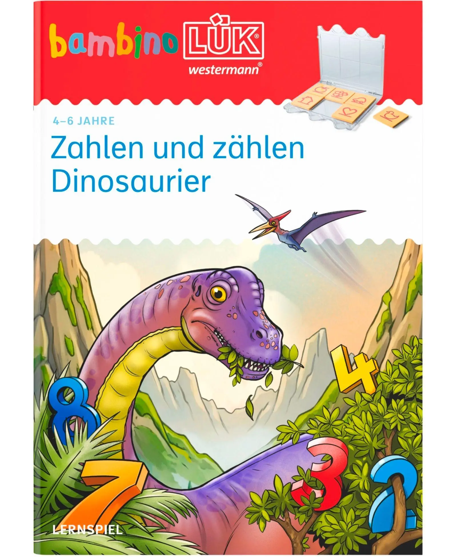 Cover: 9783072475235 | bambinoLÜK. 4/5/6 Jahre Zählen lernen mit den Dinos | Broschüre | 2026