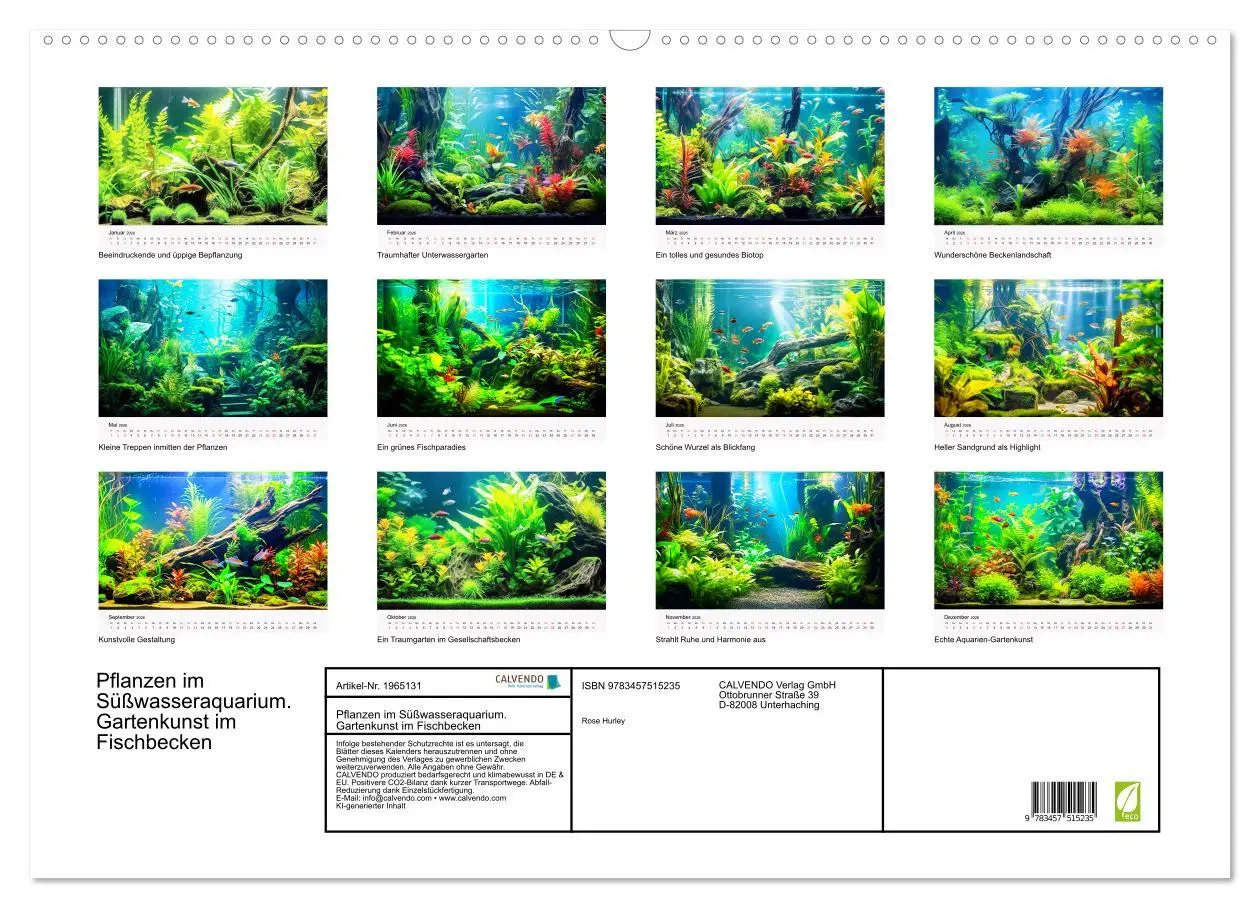 Bild: 9783457515235 | Pflanzen im Süßwasseraquarium. Gartenkunst im Fischbecken...