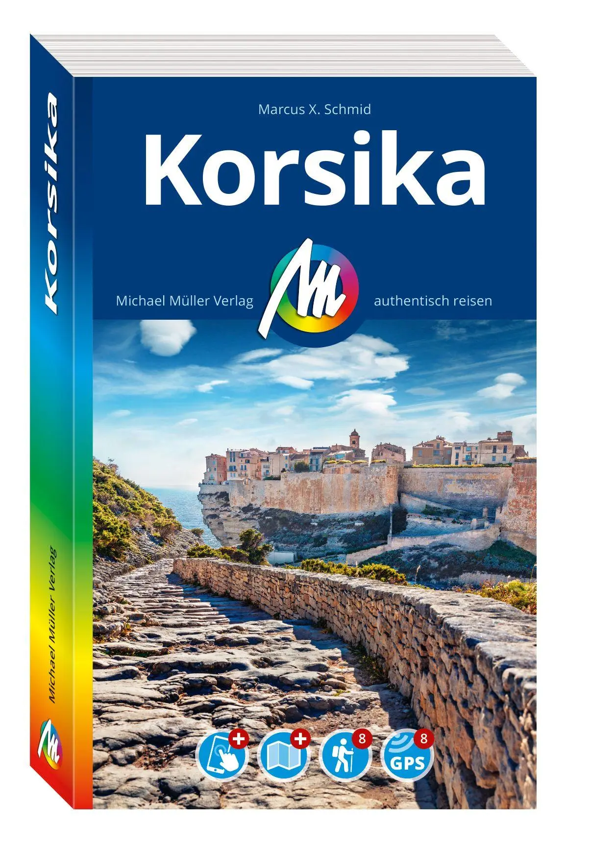 Cover: 9783966855235 | MICHAEL MÜLLER REISEFÜHRER Korsika | Marcus X. Schmid | Taschenbuch