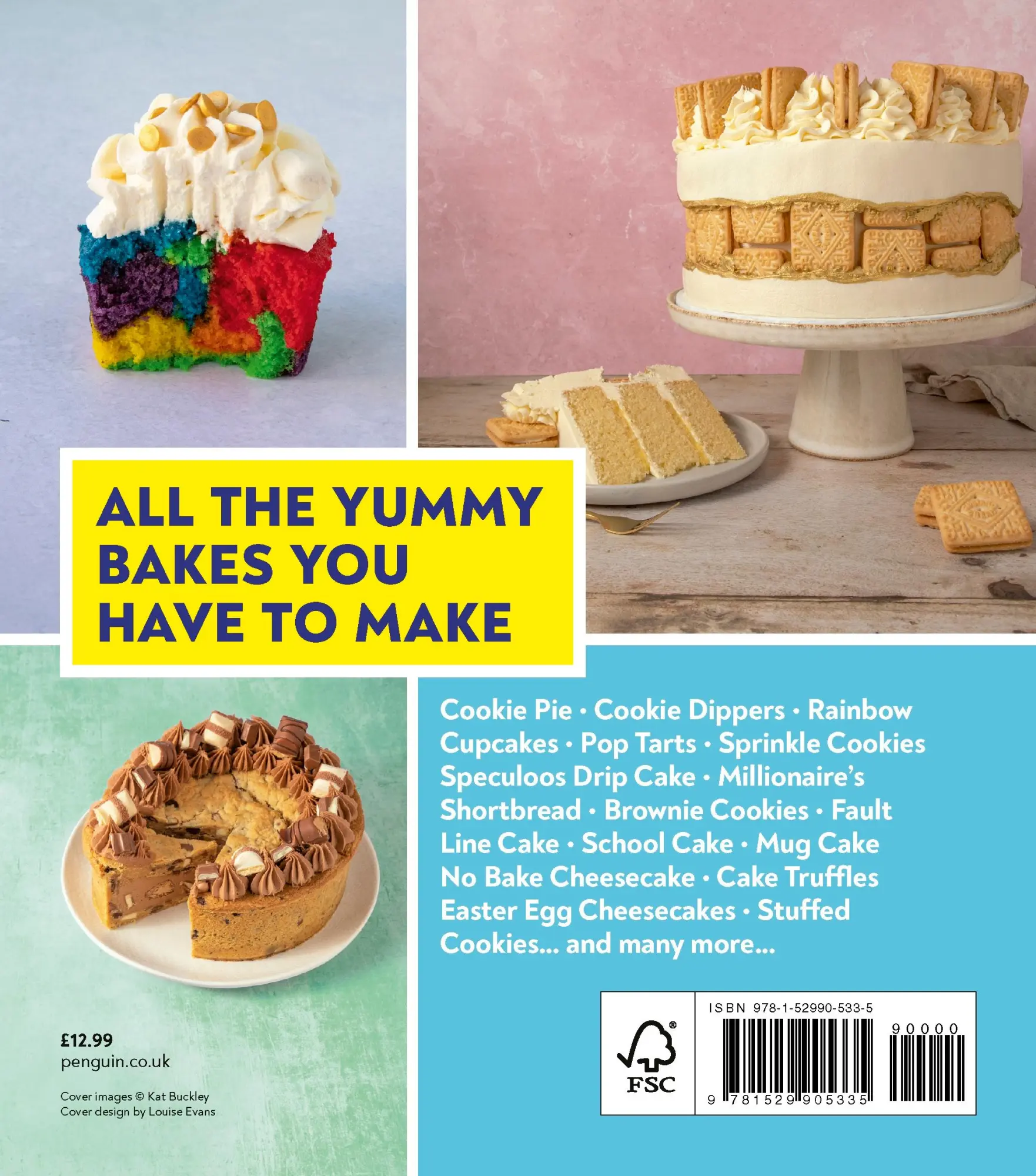Rückseite: 9781529905335 | Bakes That Break the Internet | Kat Buckley | Buch | Gebunden | 2024