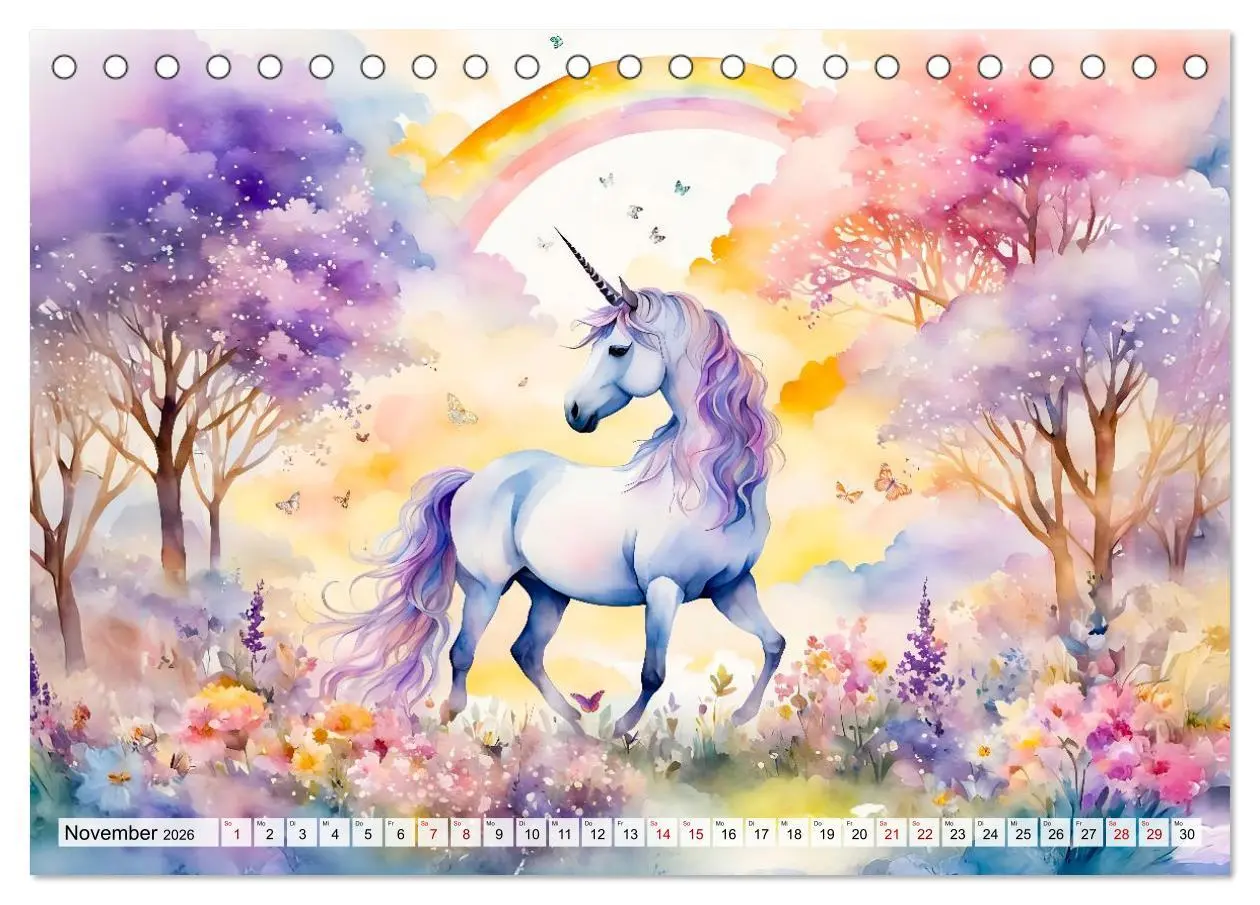 Bild: 9783457295335 | Magische Einhörner - Traumlandschaften unterm Regenbogen...