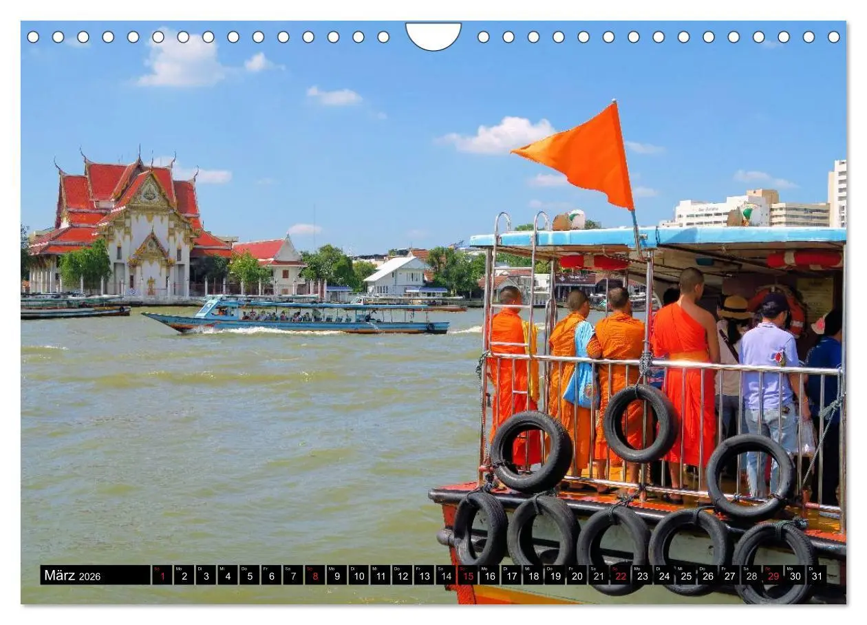 Bild: 9783457985335 | Bangkok: West trifft Fernost (Wandkalender 2026 DIN A4 quer),...