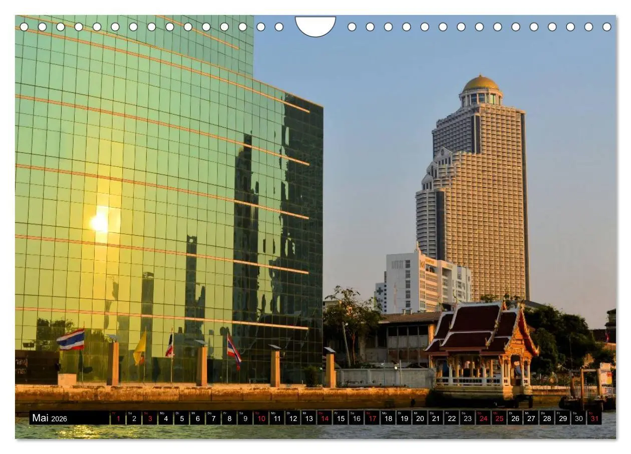 Bild: 9783457985335 | Bangkok: West trifft Fernost (Wandkalender 2026 DIN A4 quer),...
