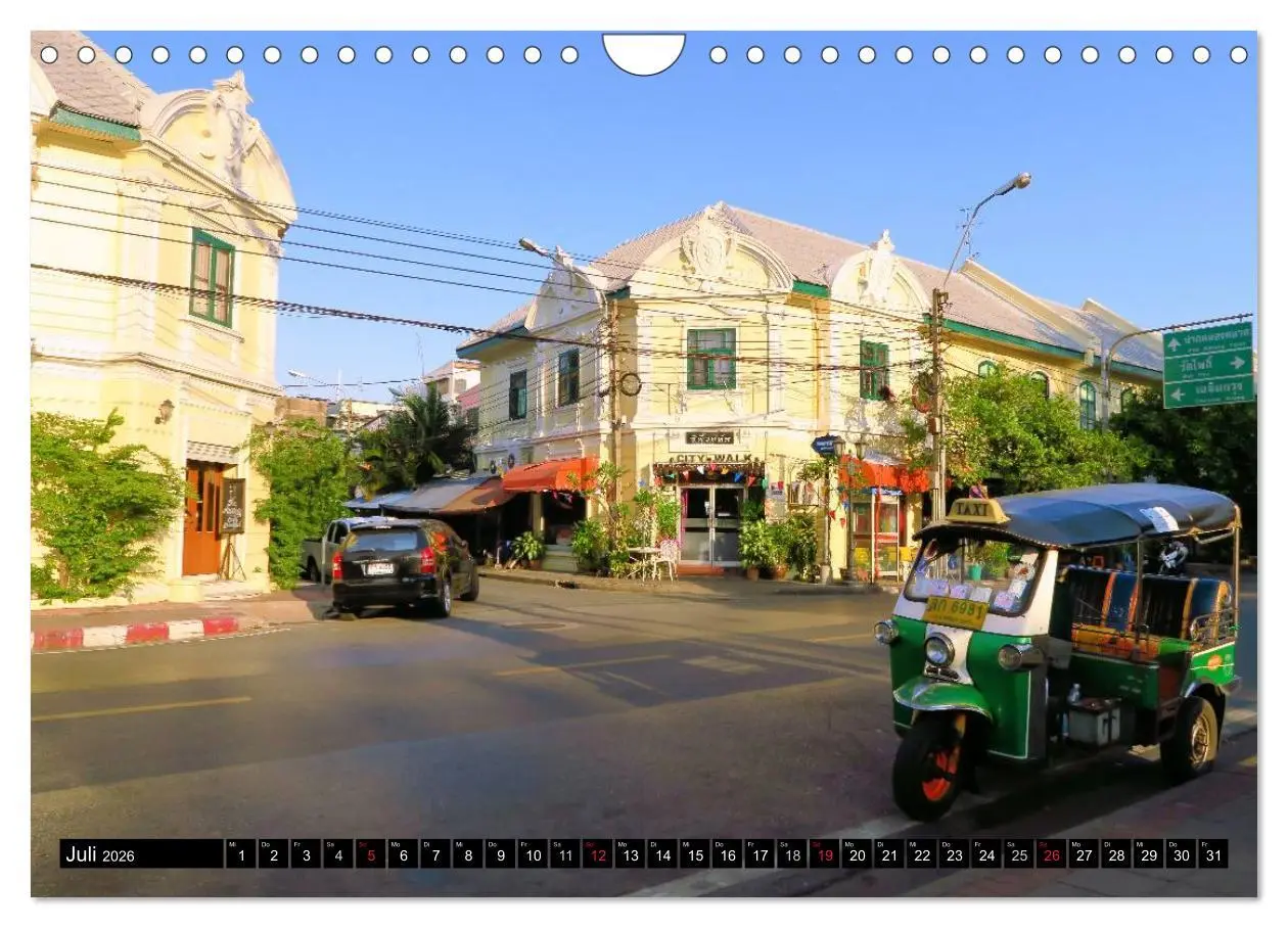 Bild: 9783457985335 | Bangkok: West trifft Fernost (Wandkalender 2026 DIN A4 quer),...