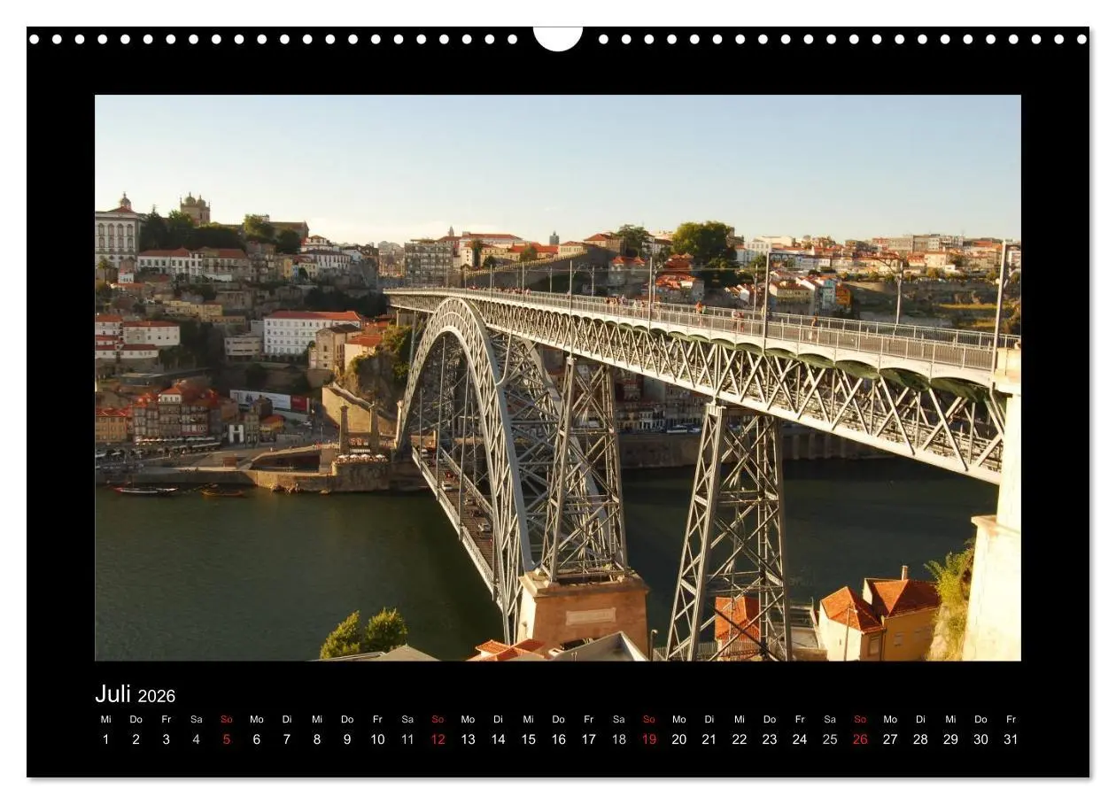 Bild: 9783516145335 | Brücken weltweit (Wandkalender 2026 DIN A3 quer), CALVENDO...