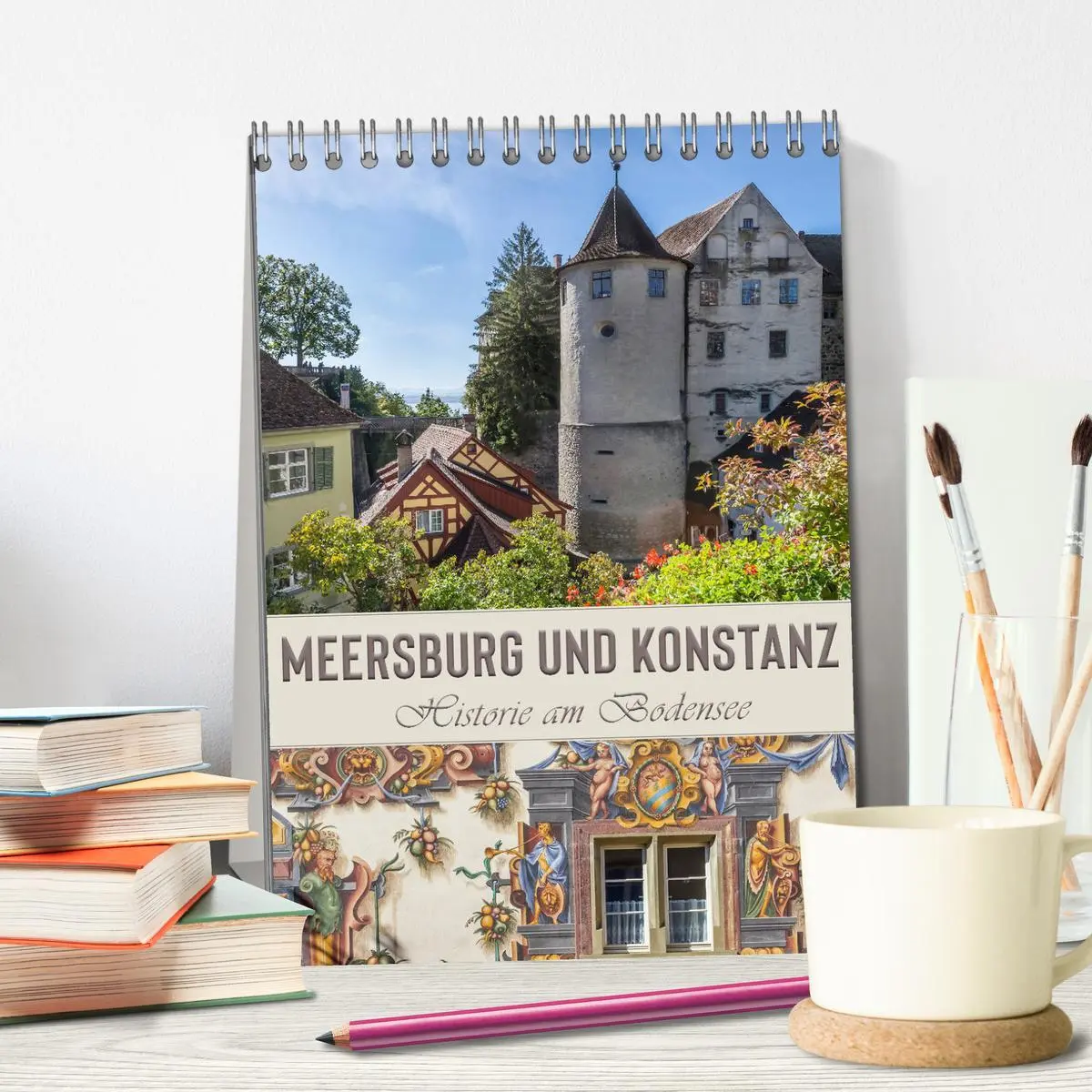 Bild: 9783516385335 | MEERSBURG UND KONSTANZ Historie am Bodensee (Tischkalender 2026 DIN...
