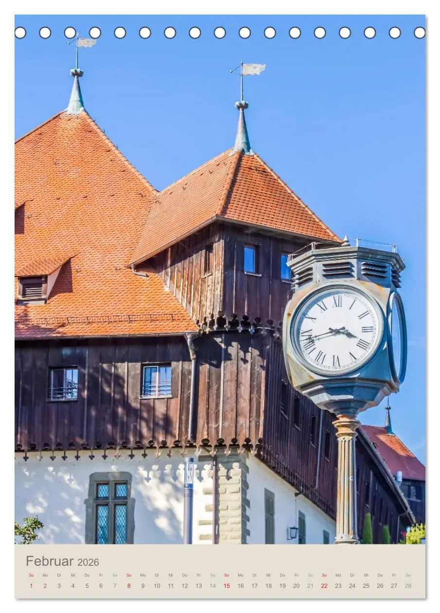 Bild: 9783516385335 | MEERSBURG UND KONSTANZ Historie am Bodensee (Tischkalender 2026 DIN...