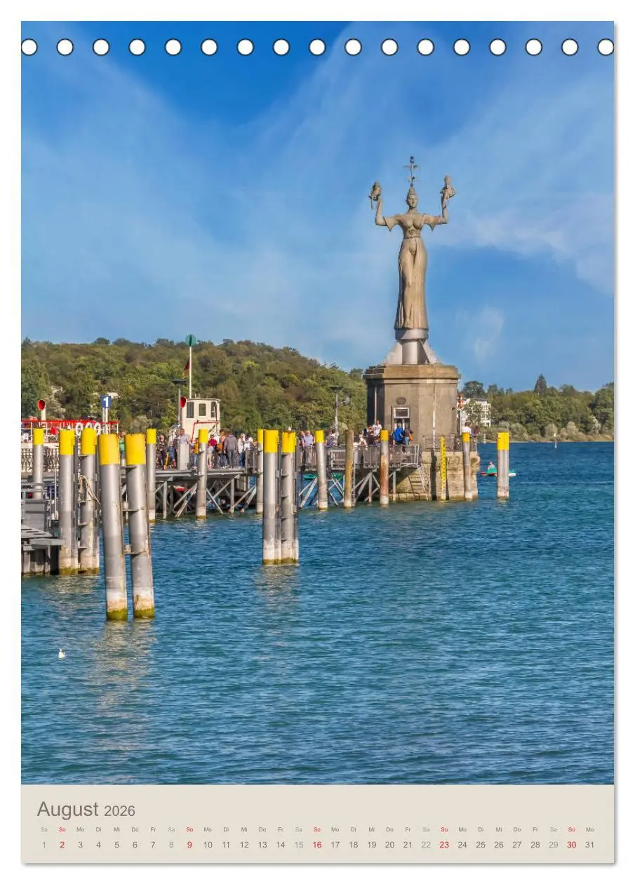 Bild: 9783516385335 | MEERSBURG UND KONSTANZ Historie am Bodensee (Tischkalender 2026 DIN...