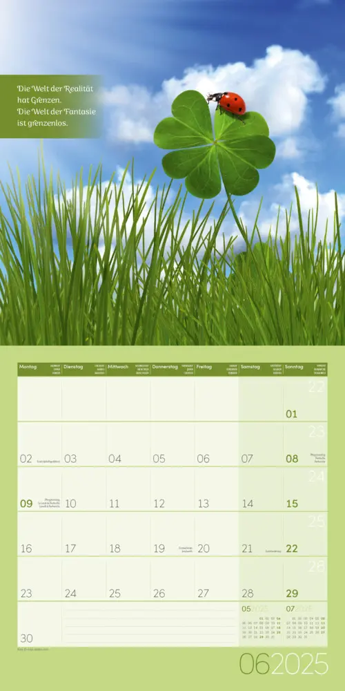Bild: 9783838445335 | Alles wird gut! Kalender 2025 - 30x30 | Ackermann Kunstverlag | 2025