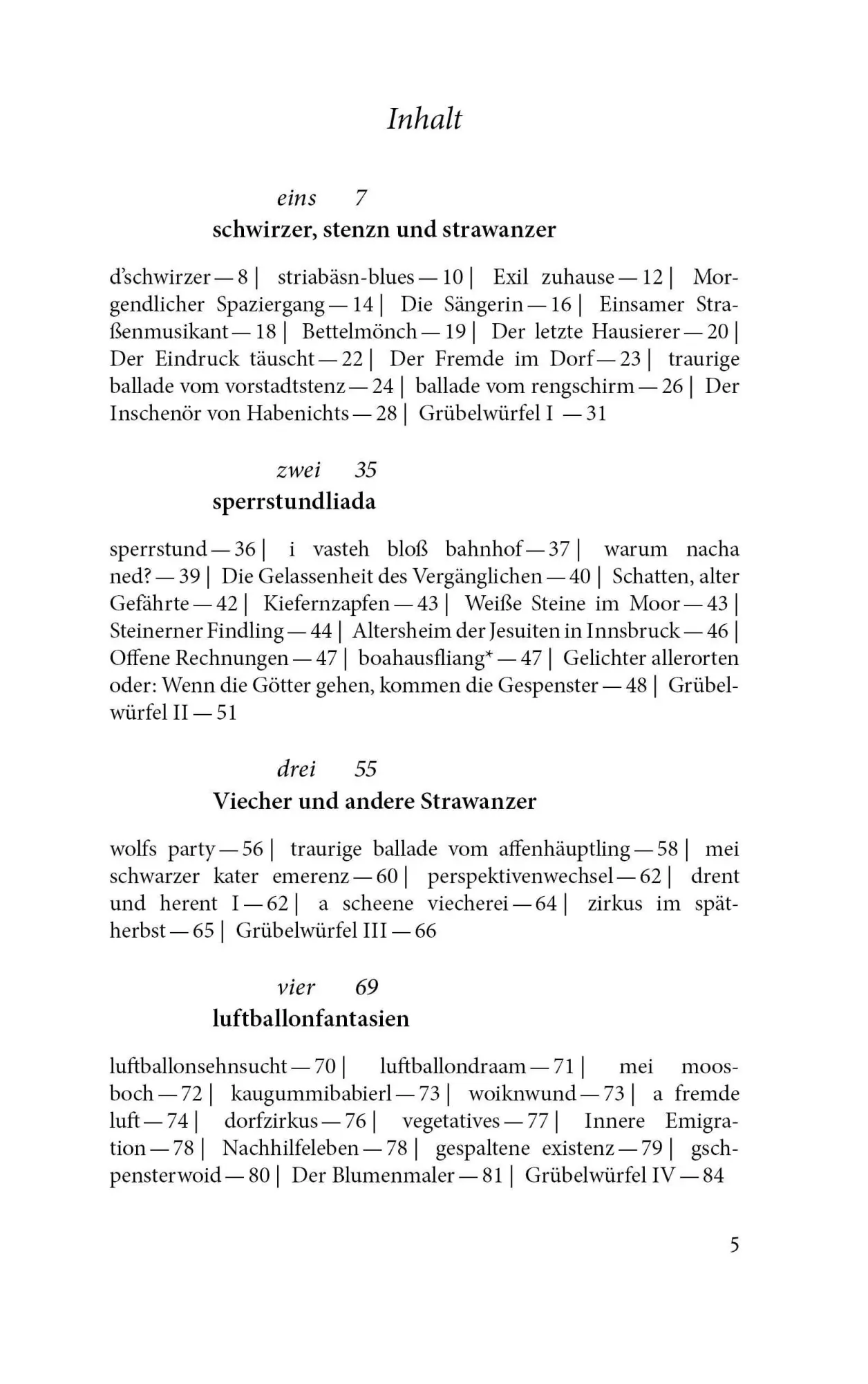 Bild: 9783962335335 | Striabäsn-Blues. Lyrik und Prosa | Norbert Göttler | Buch | 137 S.