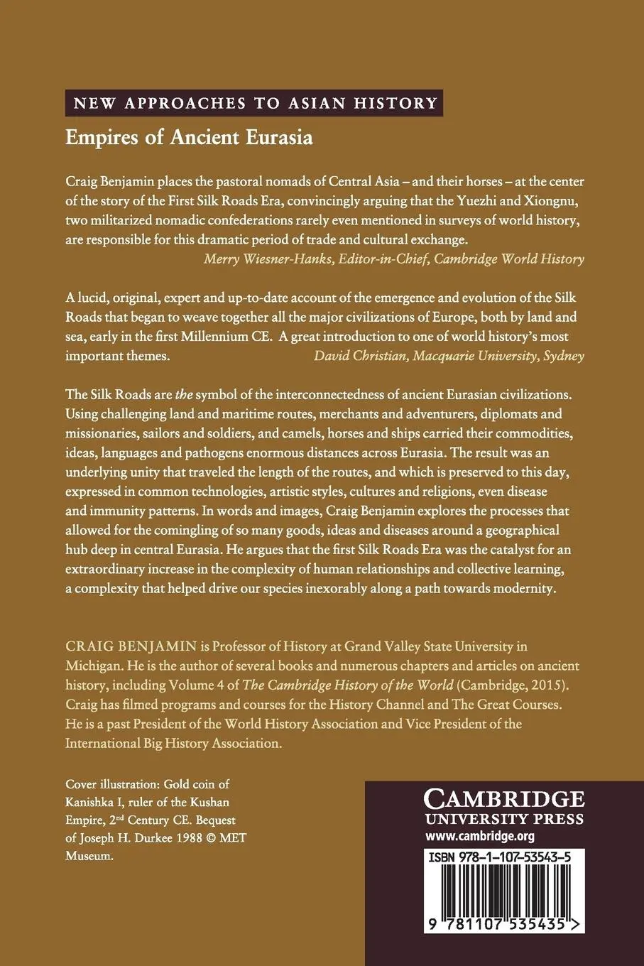 Rückseite: 9781107535435 | Empires of Ancient Eurasia | Craig Benjamin | Taschenbuch | Englisch