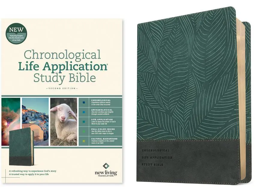 Cover: 9781496475435 | NLT Chronological Life Application Study Bible, Second Edition...