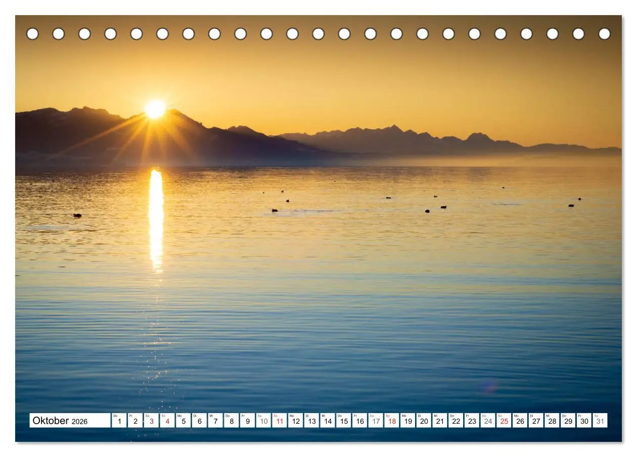 Bild: 9783457735435 | Der Chiemsee - Ansichten zum Träumen (Tischkalender 2026 DIN A5...
