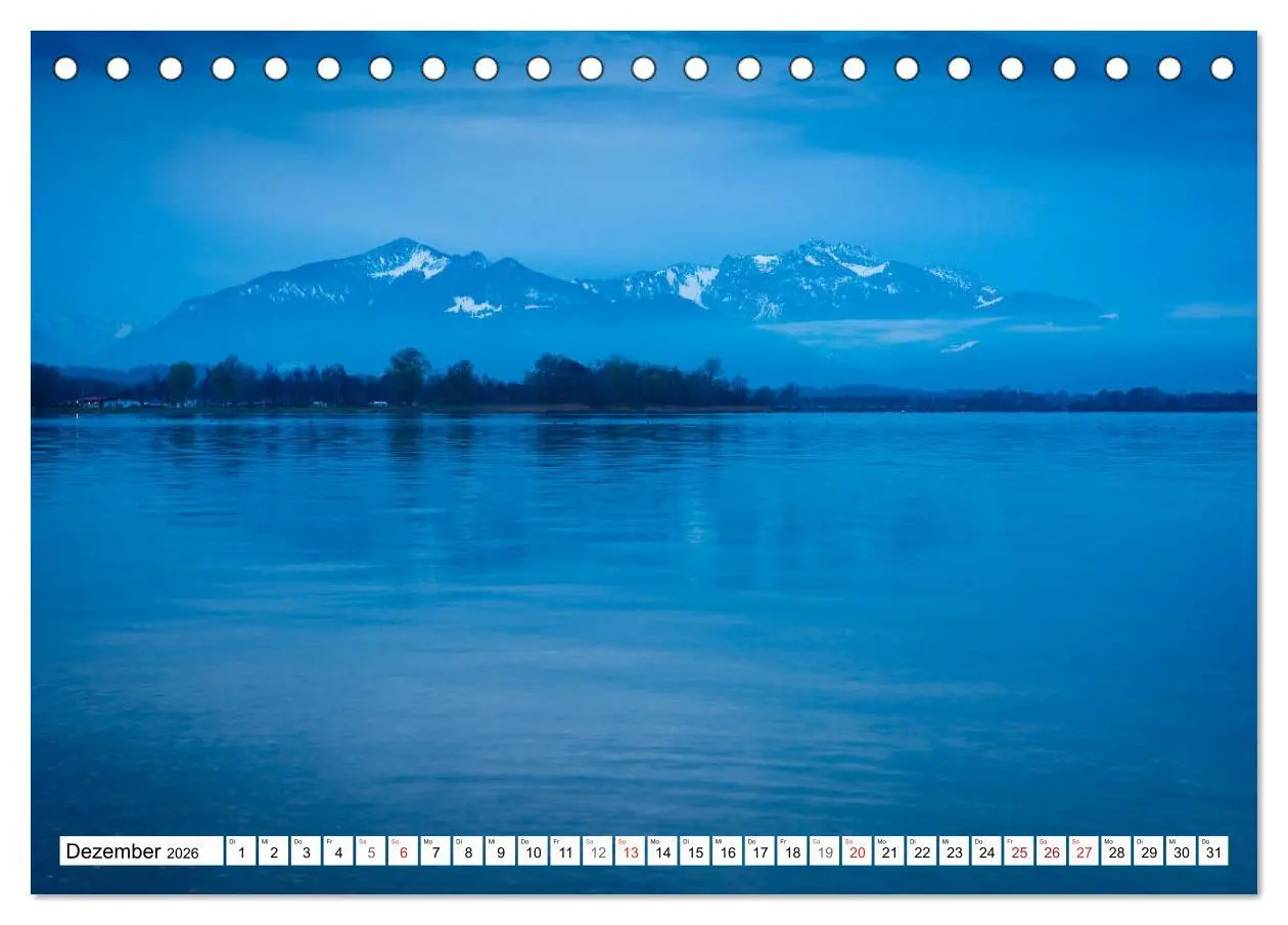Bild: 9783457735435 | Der Chiemsee - Ansichten zum Träumen (Tischkalender 2026 DIN A5...