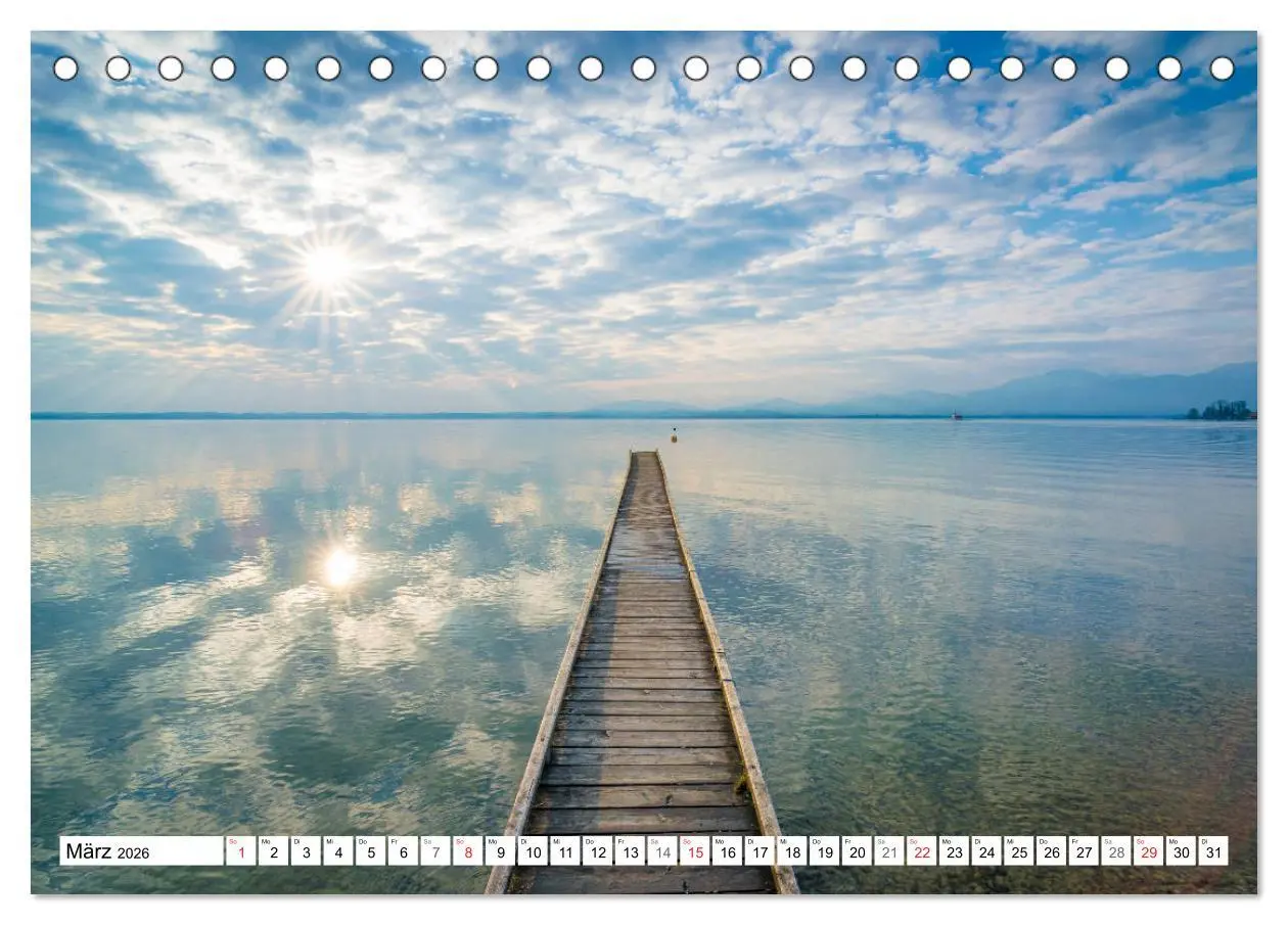 Bild: 9783457735435 | Der Chiemsee - Ansichten zum Träumen (Tischkalender 2026 DIN A5...