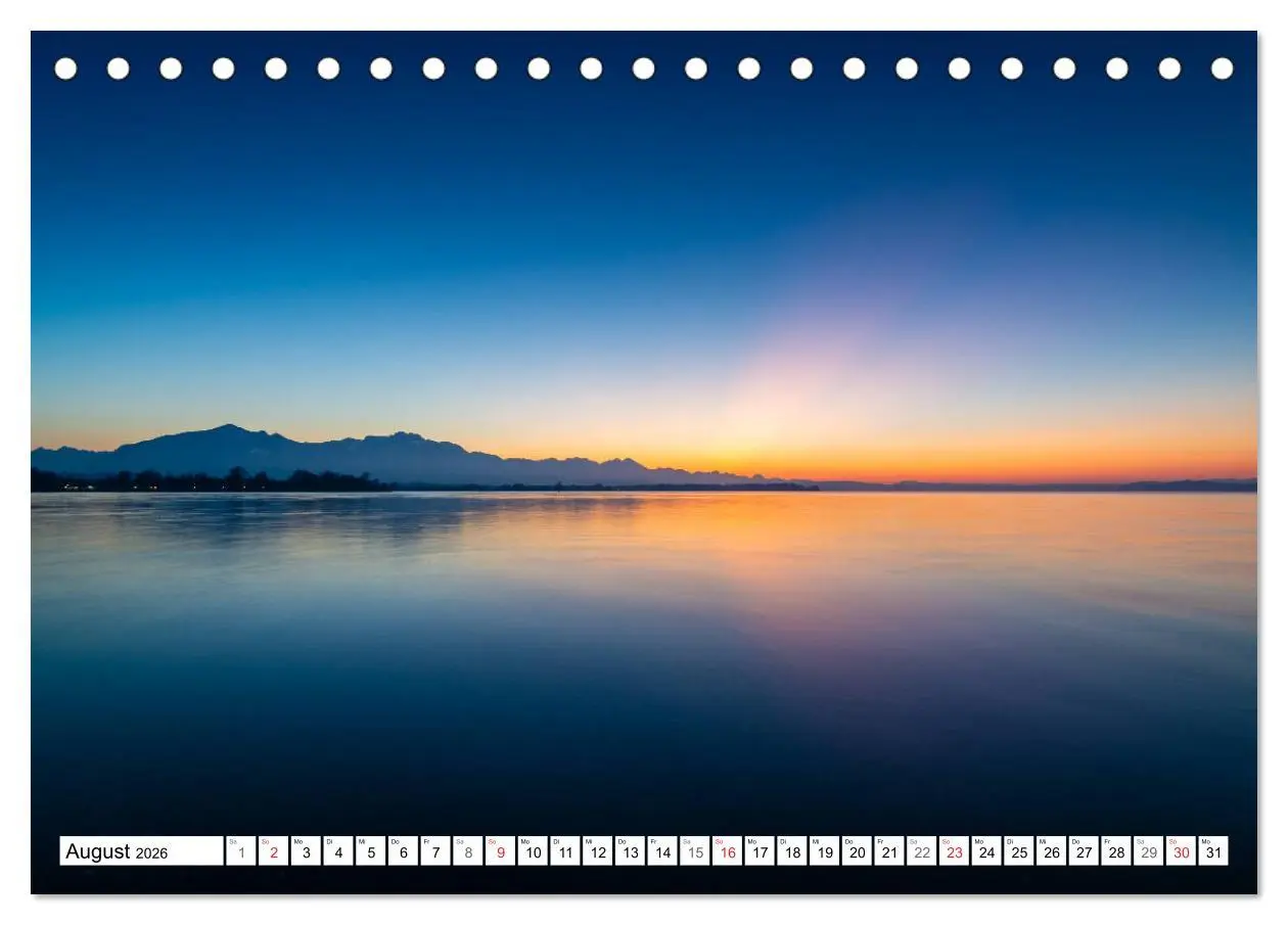 Bild: 9783457735435 | Der Chiemsee - Ansichten zum Träumen (Tischkalender 2026 DIN A5...