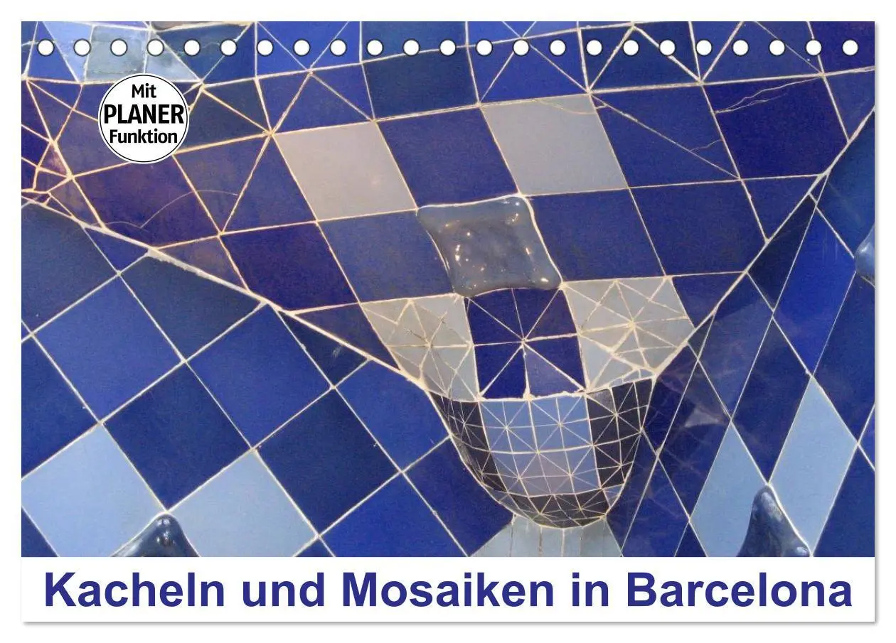 Cover: 9783457975435 | Kacheln und Mosaiken in Barcelona (Tischkalender 2026 DIN A5 quer),...