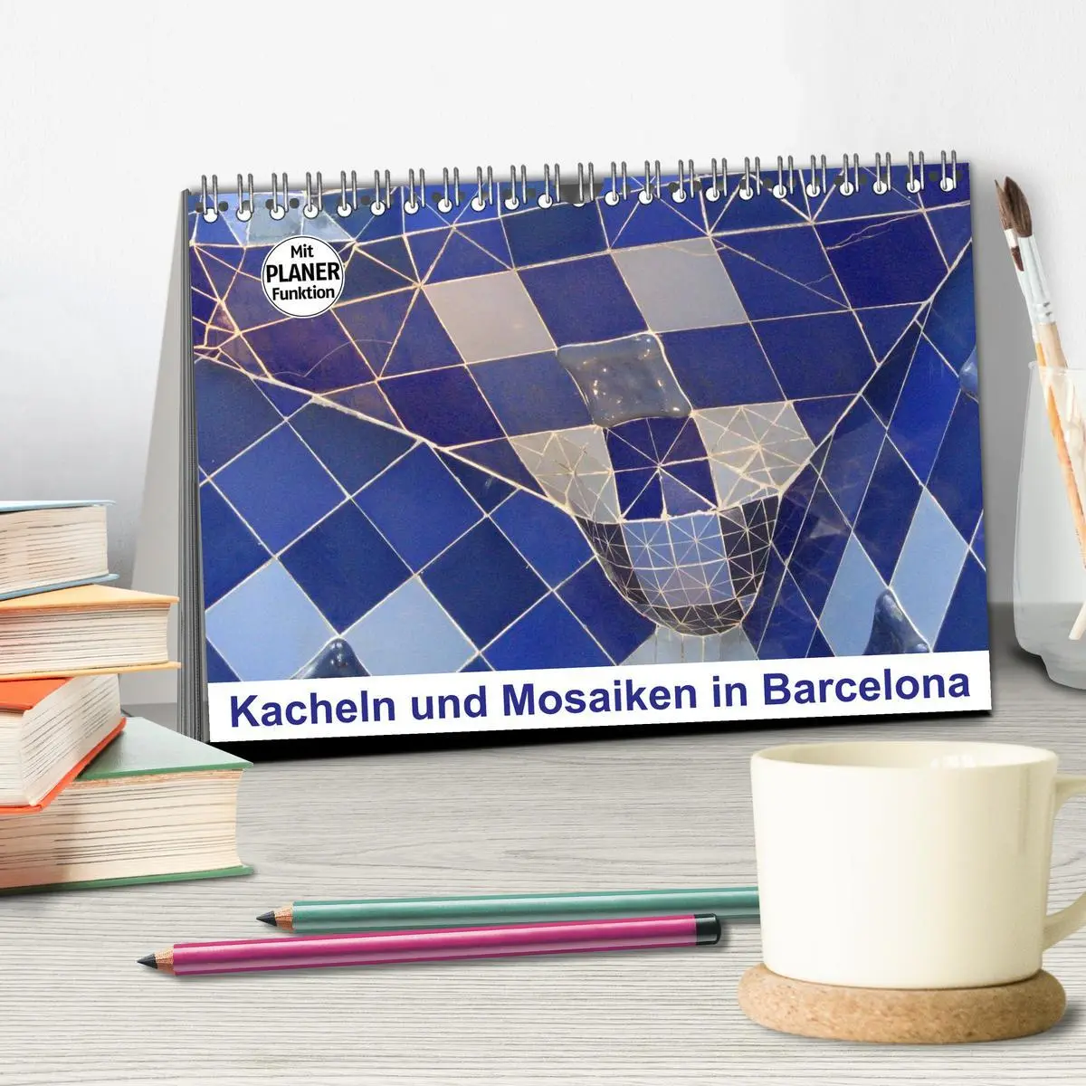 Bild: 9783457975435 | Kacheln und Mosaiken in Barcelona (Tischkalender 2026 DIN A5 quer),...