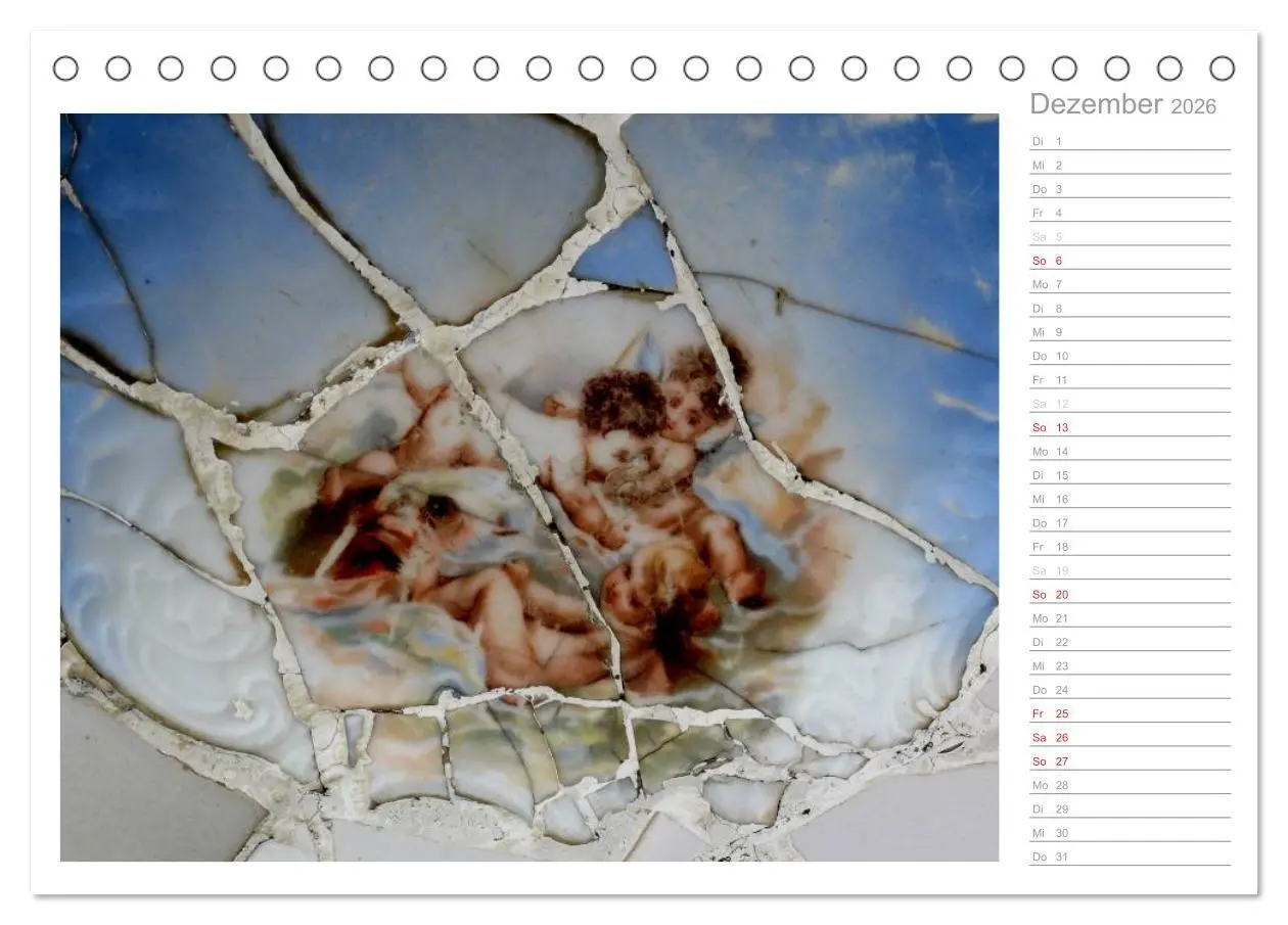 Bild: 9783457975435 | Kacheln und Mosaiken in Barcelona (Tischkalender 2026 DIN A5 quer),...