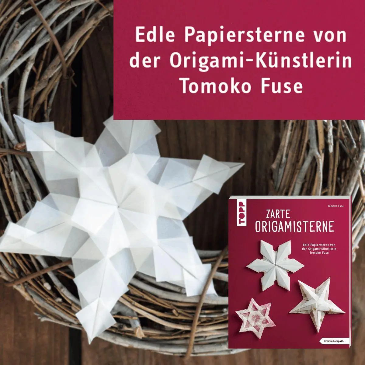 Bild: 9783735855435 | Zarte Origamisterne (kreativ.kompakt.) | Tomoko Fuse | Taschenbuch