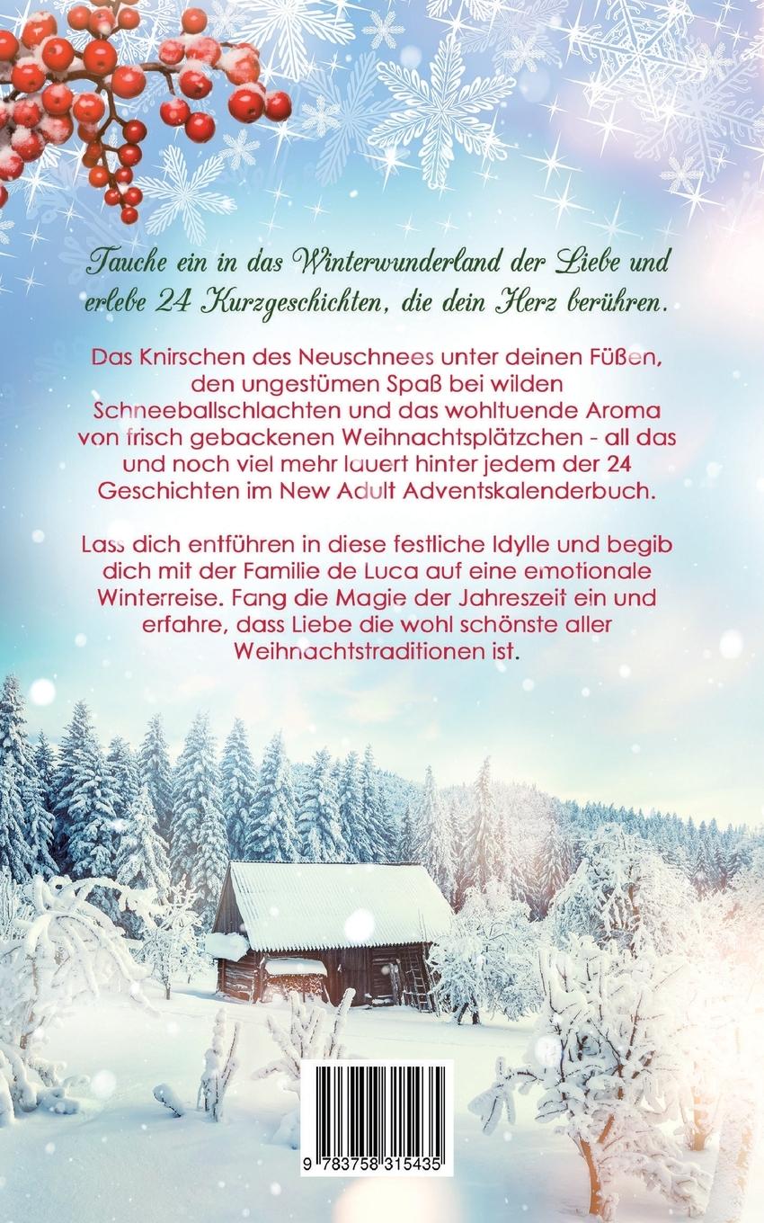 Rückseite: 9783758315435 | Der de Luca Clan | 24 Kurzgeschichten zur Weihnachtszeit | Defano