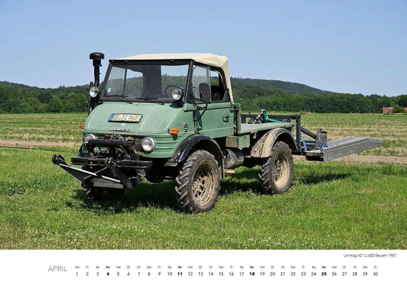 Bild: 9783960585435 | Unimog Klassiker Kalender 2027 | 12 perfekt restaurierte Unimogs