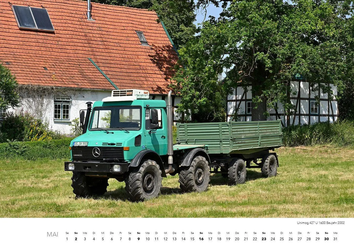 Bild: 9783960585435 | Unimog Klassiker Kalender 2027 | 12 perfekt restaurierte Unimogs
