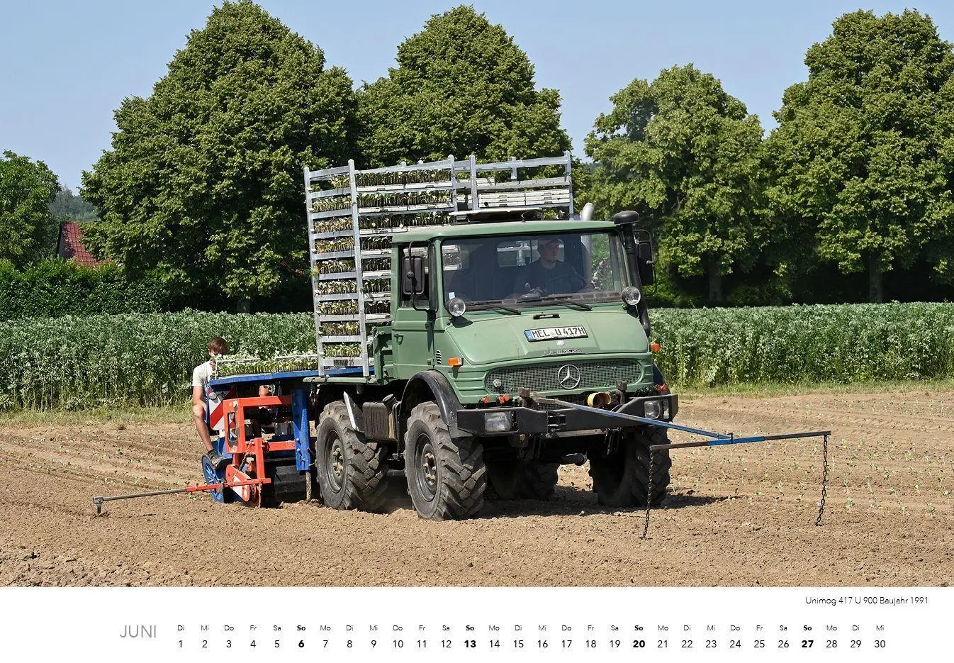 Bild: 9783960585435 | Unimog Klassiker Kalender 2027 | 12 perfekt restaurierte Unimogs