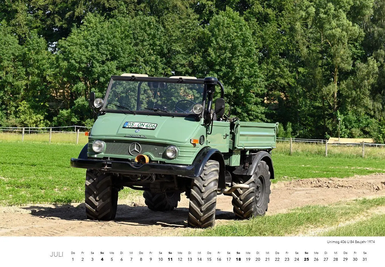 Bild: 9783960585435 | Unimog Klassiker Kalender 2027 | 12 perfekt restaurierte Unimogs