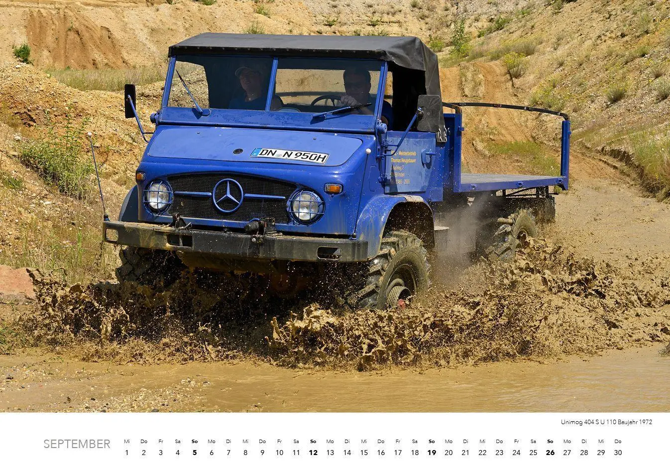 Bild: 9783960585435 | Unimog Klassiker Kalender 2027 | 12 perfekt restaurierte Unimogs