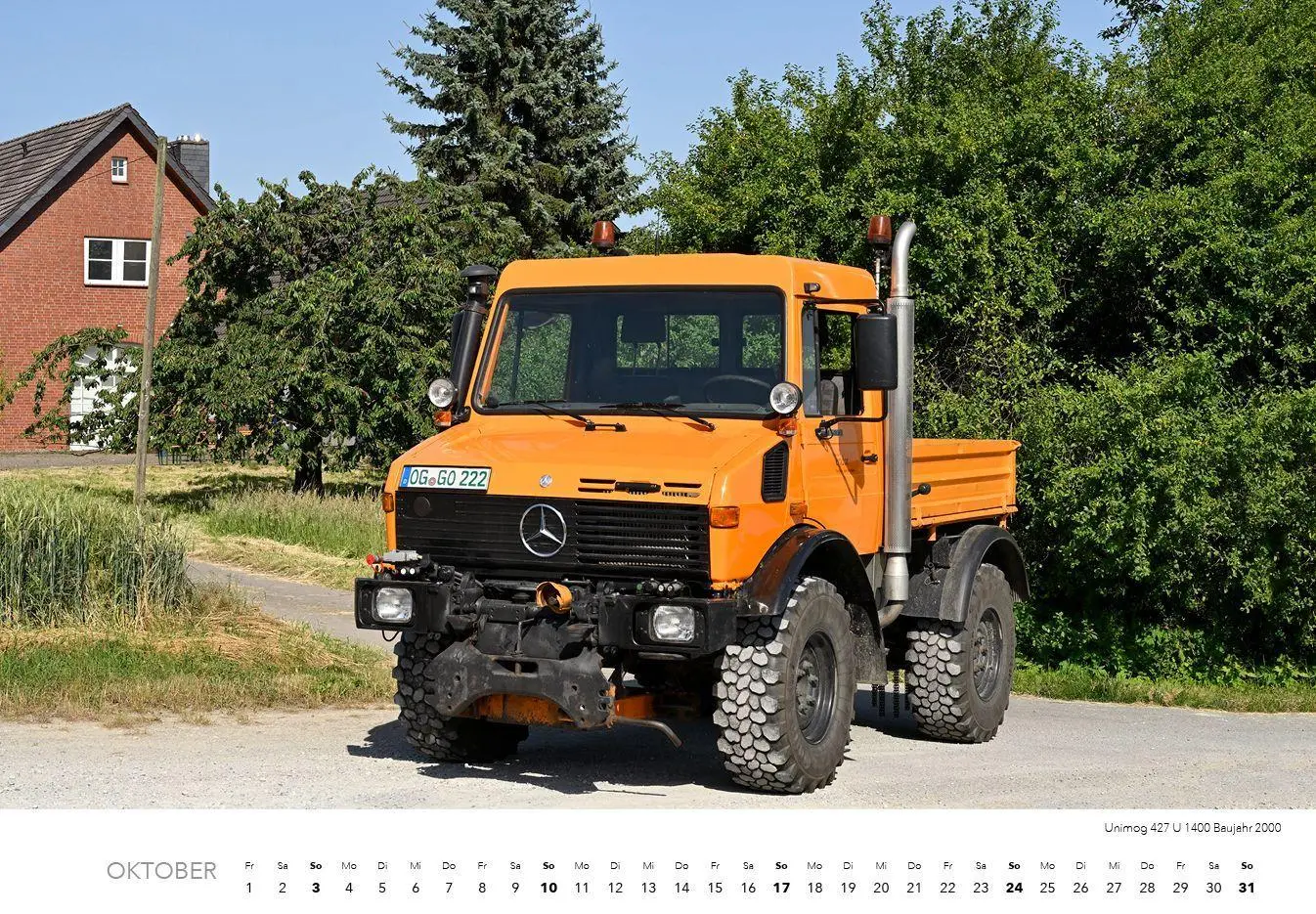 Bild: 9783960585435 | Unimog Klassiker Kalender 2027 | 12 perfekt restaurierte Unimogs