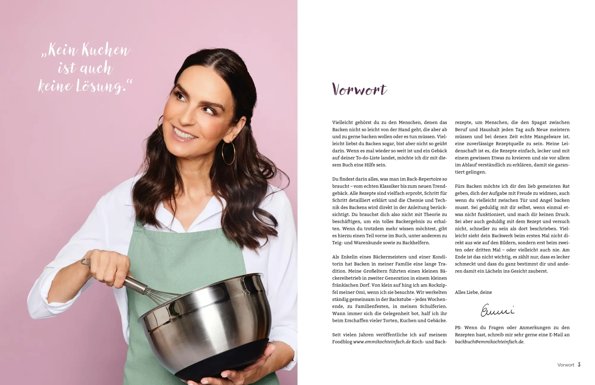 Bild: 9783965845435 | Emmi backt einfach (Emmi kocht einfach - das 1. Backbuch) | Prolic