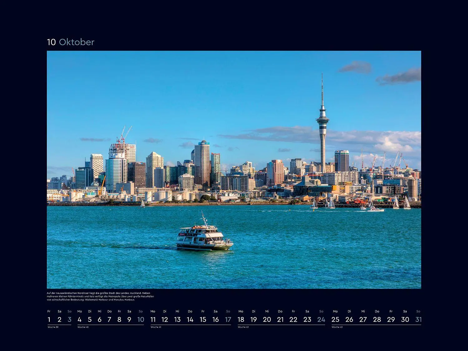 Bild: 9783965915435 | Hafenstädte - KUNTH Wandkalender 2027 | Kalender | 14 S. | Deutsch