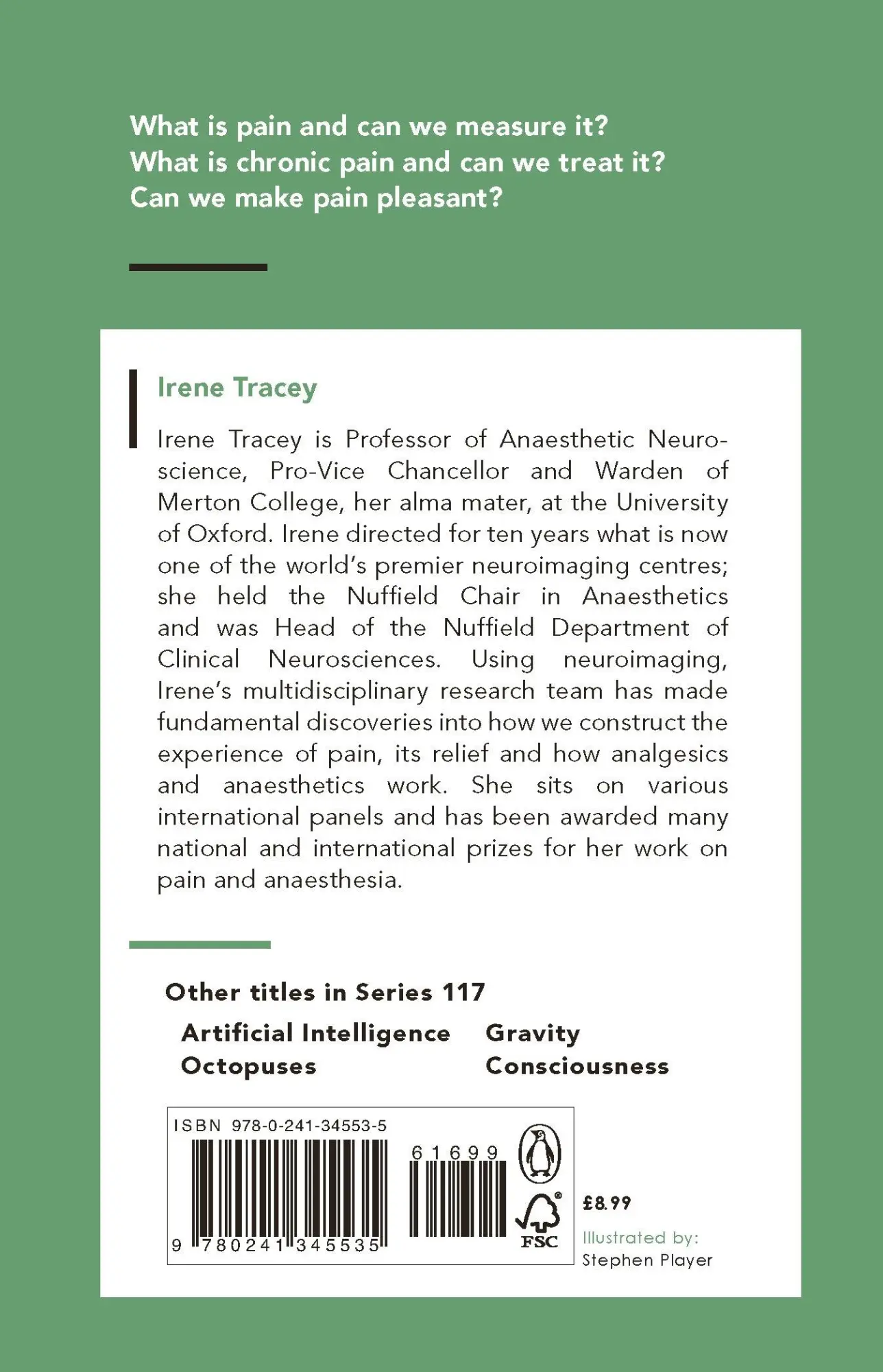 Rückseite: 9780241345535 | Pain: A Ladybird Expert Book: Volume 39 | Irene Tracey | Buch | 2021