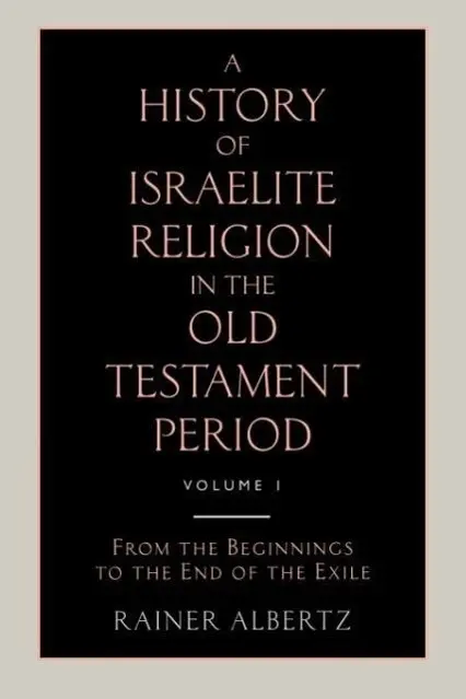 Cover: 9780334025535 | A History of Israelite Religion in the Old Testament Period Volume...