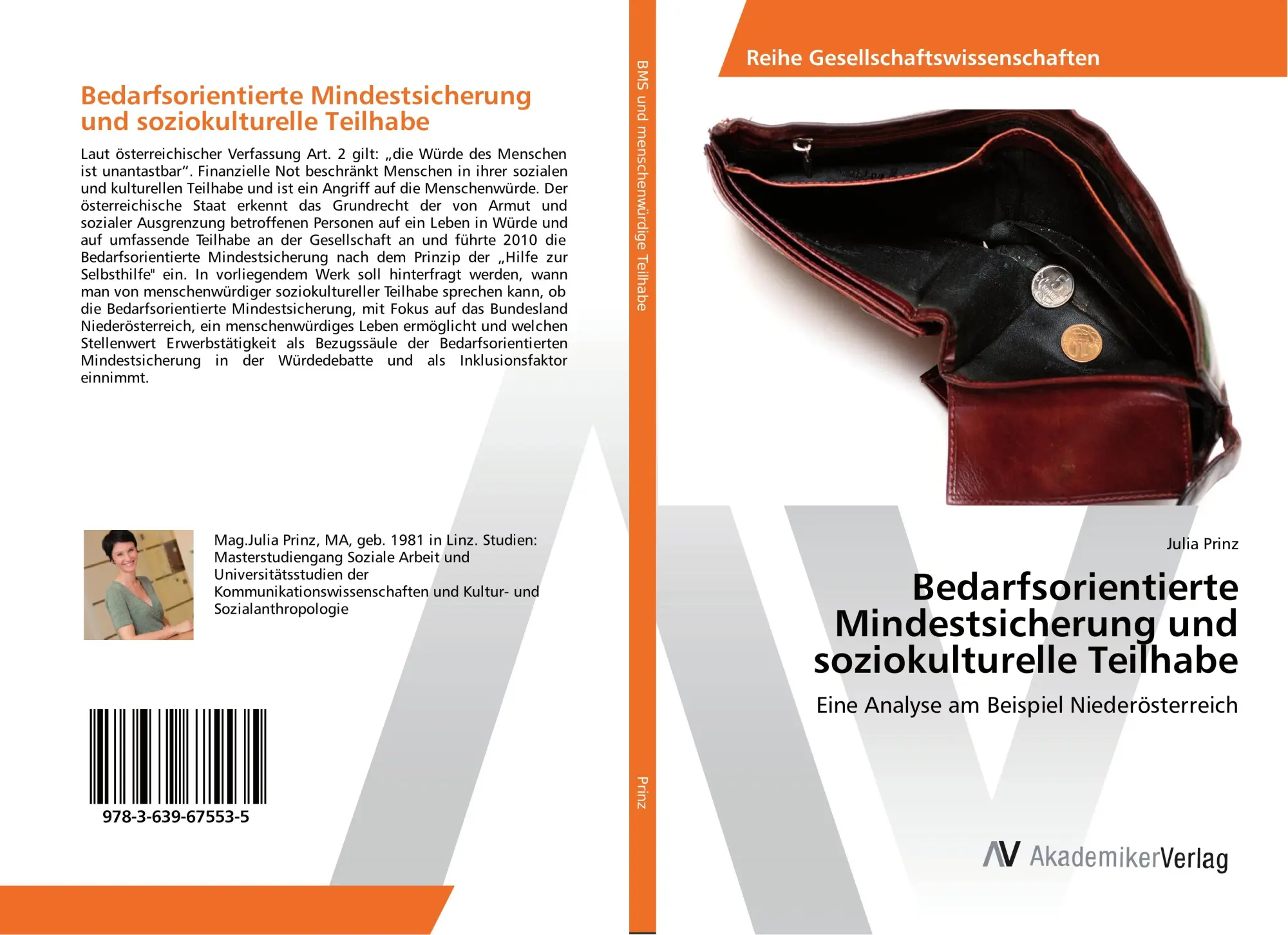 Cover: 9783639675535 | Bedarfsorientierte Mindestsicherung und soziokulturelle Teilhabe