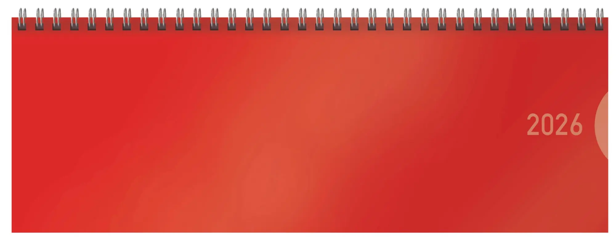 Cover: 9783731885535 | Tischquerkalender Classic Colourlux rot 2026 | Verlag Korsch | 64 S.