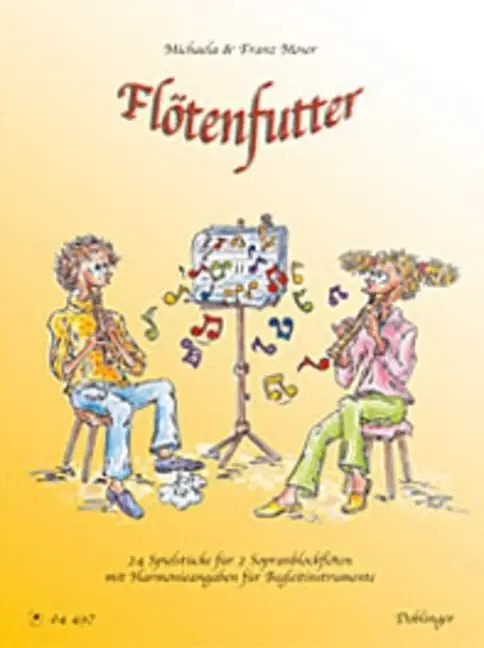 Cover: 9790012195535 | Flötenfutter, für 2 Sopranblockflöten | Kurze und leichte Flötenstücke